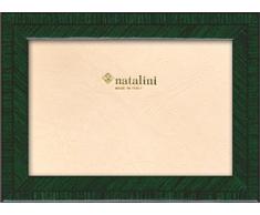 Natalini BIANTE VERDONE 10X15 Bilderrahmen mit Unterstützung für Tisch, Tulipwood, Grün, 10 X 15 X 1,5