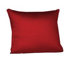 Fleuresse 9200 colours Interlock Jersey Kissenbezug aus 100% Baumwolle, Oekotex Standard 100, 35 x 40 cm, bordeaux-rot