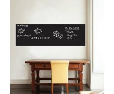 Walplus Wandtattoo, 200 x 45 cm, Wandtafel, selbstklebend, Vinyl, Heimdekoration, Wohnzimmer, Schlafzimmer, Büro, Kinderzimmer, Geschenk, mehrfarbig