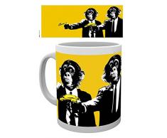 empireposter Monkey - Monkeys Banana - AFFE Banane - Keramik Tasse - Größe Ø8,5 H9,5cm