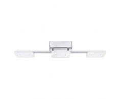 EGLO CARTAMA Deckenleuchte 3-flammig, Stahl, Integriert, 4,5 W, chrom