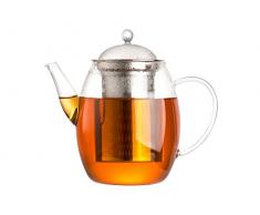 Bredemeijer Teekanne Pisa 1,3L, Glas, Transparent, 13 x 22.1 x 19.8 cm