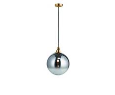 Fischer&Honsel Loan Pendelleuchte, Metall, 40 W, altmessingfarben