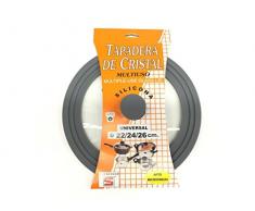 Distribuidora Ersa Tecnhogar - Universal-Deckel aus Glas Silikon 22/24/26 cm geeignet für Mikrowelle