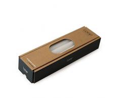 BLACK + BLUM Kerzen-Geschenk-Box - Hochwertige Loop Maison Candles 6-teiliges Geschenk-Box-Set, tropffreie Kerzen Brenndauer 7 Stunden, klassisch weiß Kerzenständer