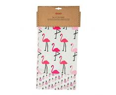 Dexam Flamingo Geschirrtücher, Einheitsgröße, Rosa, 2 Stück
