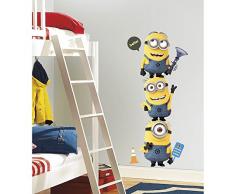 Joy Toy 20810 Wandtattoo groà Minions 1 Blatt mit 11 Elementenn