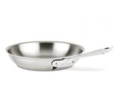 All-Clad 4110B D3 Armor Bratpfanne, 26,6 cm, geeignet für alle Herdarten, inkl. Induktion, 18/10 Edelstahl