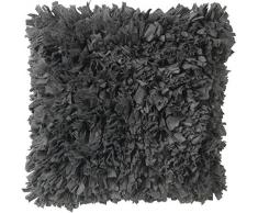 Dutch Decor Kissen Romano 45x45 cm dunkel grau - Zierkissen - Dekokissen - Heimtextilien - Dekoration