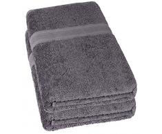 NatureMark Saunatuch, anthrazit/grau, 80x200 cm