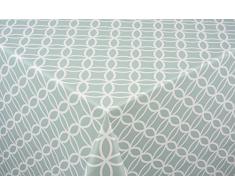 Venilia Tischdecke 140cmx200cm Tischdecke, PVC-Polyester, Circle Mint, 1.5 x 140 x 200 cm, 1 Einheiten