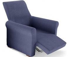 PETTI Artigiani Italiani Sesselüberwurf, Kobalt, 40 x 30 x 10 cm