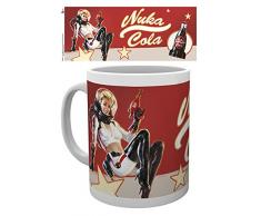 empireposter Fallout 4 - Nuka Cola Pin Up- Keramik Tasse - Größe Ø8,5 H9,5cm