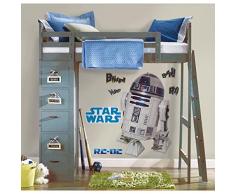 Joy Toy 15920 Wandtattoo groß Star Wars R2-D2 2 Blätter mit 9 Elementenn