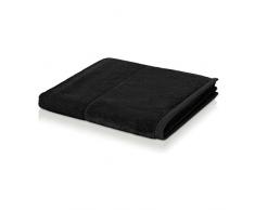 möve Bamboo Luxe Handtuch 50 x 100 cm aus 60% Baumwolle / 40% Viskose aus Bambus-Zellstoff, black