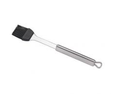 Küchenprofi 1210232800 Silikon-KP1210232800 Backpinsel, 18/8 Edelstahl, silber