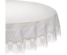 Plauener Spitze by Modespitze 4048L_14_120 Tischdecke Oslo L, Gre 120 cm, rund