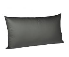 fleuresse 9100-9031 Kissenbezug (Mako Satin, 40x80 cm, 100% Baumwolle) graphit