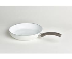 BALLARINI flach 24cm Pfanne, Viterbo, 24 cm, Edelstahl, grau, 20 cm