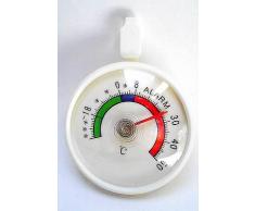 Koch rund Kühlschrankthermometer, Plastik, weiß, 7,2 x 7,2 cm