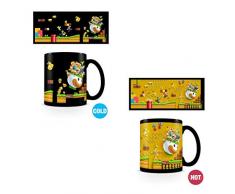 Nintendo La Ruée Vers Les Pièces dOr Tasse Hitze Farbwechsel, Keramik, Mehrfarbig, 11oz/315ml