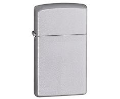 Zippo 60001179 Satin Finish Slim Feuerzeug, Messing