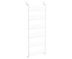 Zeller 13117 Türhänger, Metall, weiß, 56 x 14.5 x 159.5 cm