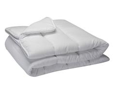 Pikolin Home rf06i22pk250bia Bettdecke/Steppbett, Milbenschutz, Herbst, 300 gr/m², Bett 140, Baumwolle, Weiß, King, 220.0 X 240.0 x 4.0 cm