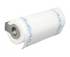 Wenko Universal Küchenrollenhalter Cerri, Edelstahl rostfrei, 21-33 x 6 x 9 cm, silber matt