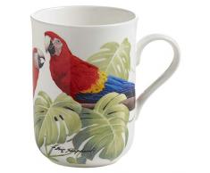 Maxwell & Williams Birds of the World Kaffeebecher, Porzellan, Mehrfarbig, 17.5 cm