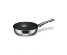 Berndes Schmorpfanne Injoy Special Edition 24 cm, hoher Rand, Pfanne für Induktion, Edelstahl, antihaft-beschichtet