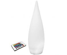 LED Bodenlampe/Stehlampe, LED-Leuchte Lampe, Kegelleuchte, Kegellampe, Kegel â Tropfenförmig 80cm hoch