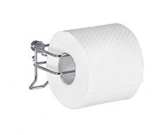 Wenko 22786100 Toilettenpapierhalter Classic - Rollenhalter, Stahl, 12 x 7,5 x 10 cm, chrom