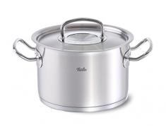 Fissler original-profi collection / Edelstahl-Topf, (Ø 20 cm, 3,9 L), hoher Kochtopf mit Deckel, Innen-Skalierung, rostfrei, alle Herdarten, Induktion