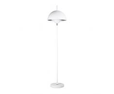 Relaxdays Stehlampe HELMUT, modernes Design, Metall, Schirm Innenseite glitzernd gesprenkelt, HBT: 165 x 38 x 38 cm, weiß-silber