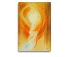 Premium Textil-Leinwand 50 x 75 cm Hoch-Format Weg zum Licht | Wandbild, HD-Bild auf Keilrahmen, Fertigbild auf hochwertigem Vlies, Leinwanddruck von Marita Zacharias