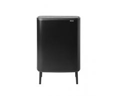 Brabantia Mülleimer, Matt Black, 60 Liter