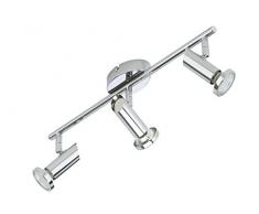 Briloner Leuchten LED Deckenstrahler, Deckenleuchte, Deckenlampe, Spots, LED Strahler, Wohnzimmerlampe, Deckenspot, Deckenbeleuchtung, Deckenlampe Wohnzimmer-Kinderzimmer-Schlafzimmer, LED Lampe, schwenkbar
