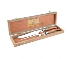 LAGUIOLE Messer, Edelstahl, braun, 12 x 2.5 x 2.5 cm