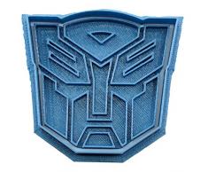 Cuticuter Transformers Autobot Ausstechform, Blau, 8 x 7 x 1.5 cm