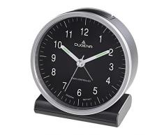 Dugena Funkwecker ohne Ticken, Leuchtzeigern und Snooze 4460944