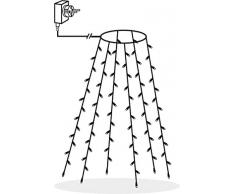 Star Lichterkette, Gummi, Schwarz