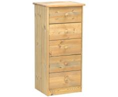 Mario Schubladenschrank schmal mit 5 Schubladen