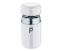 Pioneer FoodPod Thermo-Speisebehälter 400 ml Edelstahl Doppelwandig Isolierbecher für Lebensmittel 6 Stunden Heiß 24 Stunden Kühl Auslaufsicher BPA-Frei – Weiß
