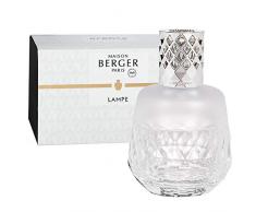 LAMPE BERGER Clarity GIVREE Flacon, Glas, weiß, 380 ml