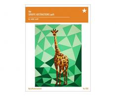 Violet Craft Abstractns Giraffe Abstractions Steppdecke