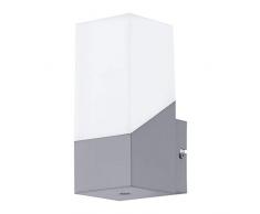 EGLO Außenleuchte, Verschiedene Materialien, Integriert, Silber