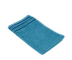 Gözze Gästetuch 4er-Set, 100% Baumwolle, 30 x 50 cm, Berlin, Petrol, 101-2175-A3