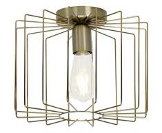 Brilliant Onelia Deckenleuchte 30cm, Metall, 60 W, messing gebürstet