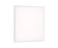 Paulmann 79817 LED Panel Velora eckig incl. 1x16,8 Watt Deckenlampe Weiß matt Lichtpanel Metall Deckenlicht 3000 K, 16.8 W, 295mm